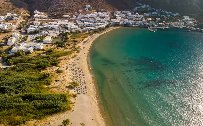 Kamares Beach in Sifnos